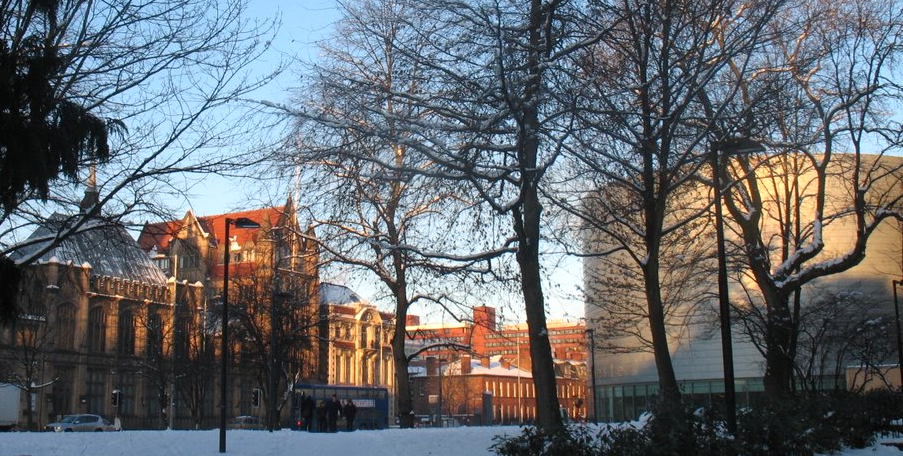 Manchester in winter